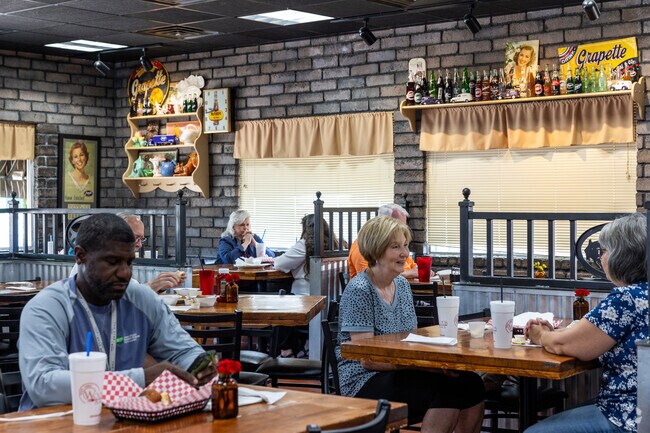 Woods Place is a local favorite in Camden, serving up catfish, hushpuppies and hot homemade rolls.