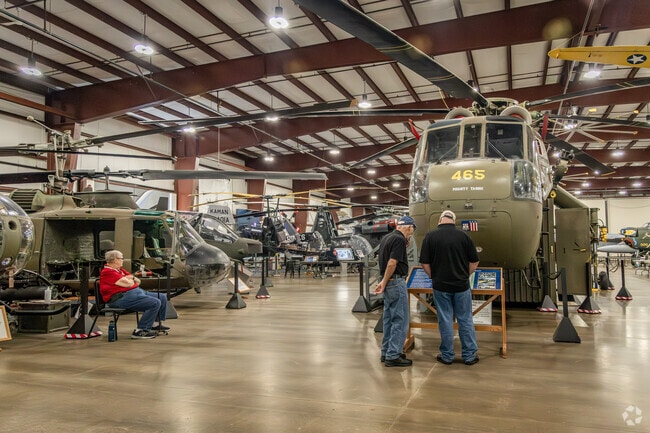 The New England Air Museum has one of the largest collections of historic aircraft in the US.