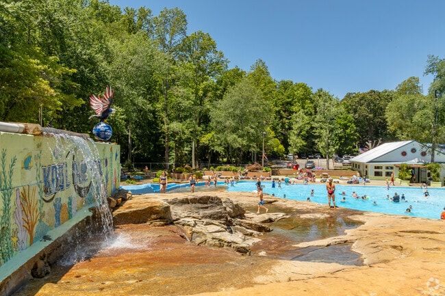 Built into the natural rock base, the Kool Pool truly is a cool spot for Saint Stephens locals.