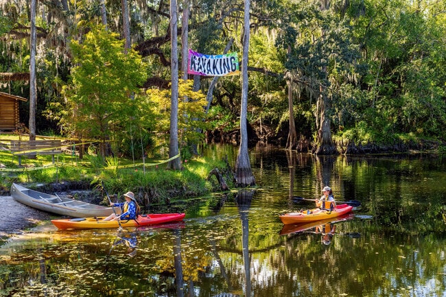 Intercession City residents enjoy kayaking afternoons at Shingle Creek Regional Park.