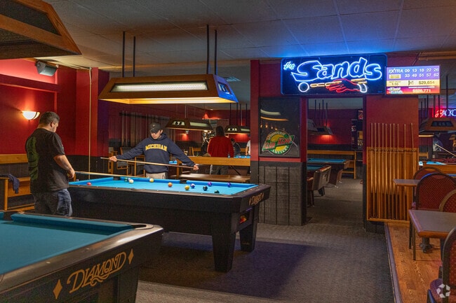 Sands Billiards in Urbandale is a great place to shoot some pool.
