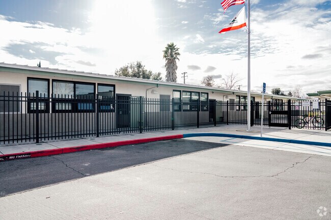 The classrooms of Lairon College Preparatory Academy in San Jose, California.