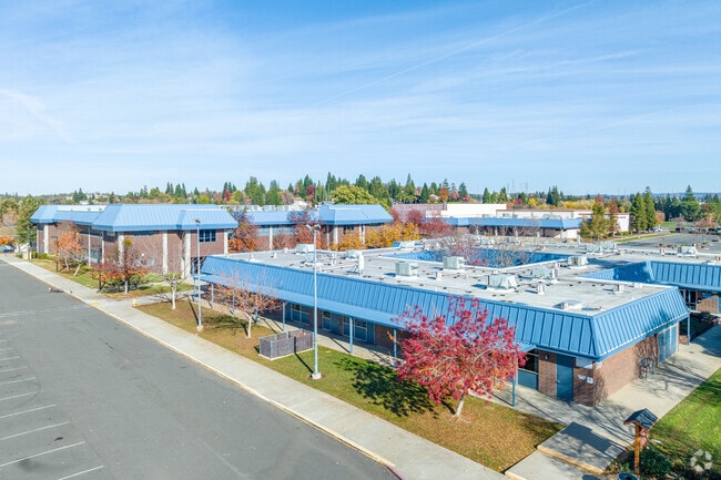 Folsom Middle School is comprised of several buildings.