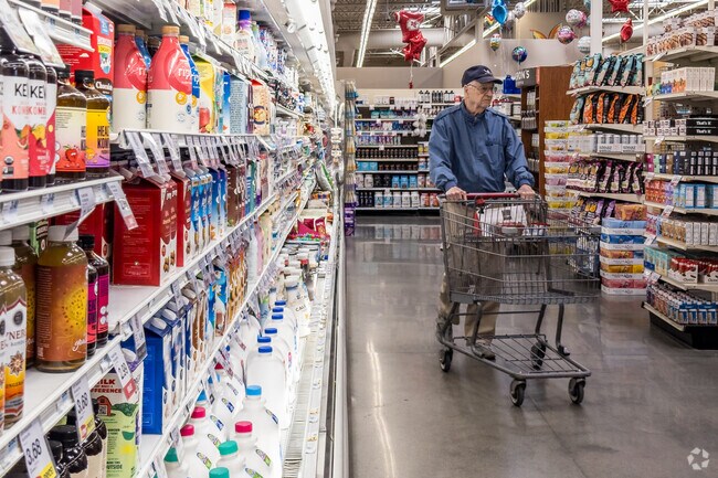 Variety abounds at Hy-Vee just outside the Sherwood neighborhood.