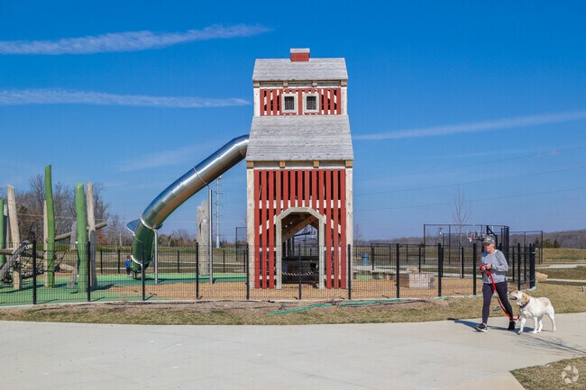 Families head to Rollins Fork Park for some outdoor recreation near Kingsbrooke.