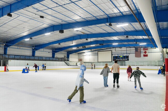 Every season is ice skating season at Kelley Pointe's Arctic Edge Ice Arena.