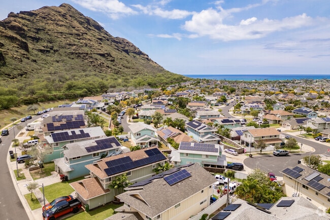 Newer homes in Maili offer larger spaces and short walks to the beach.