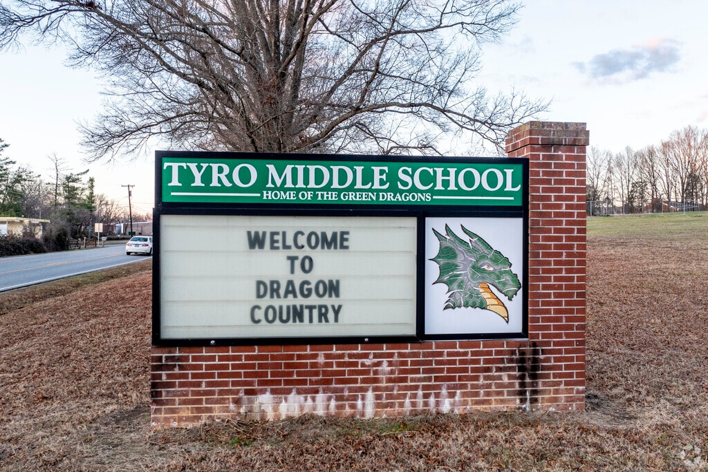 Welcome to Dragon Country at Tyro Middle School.