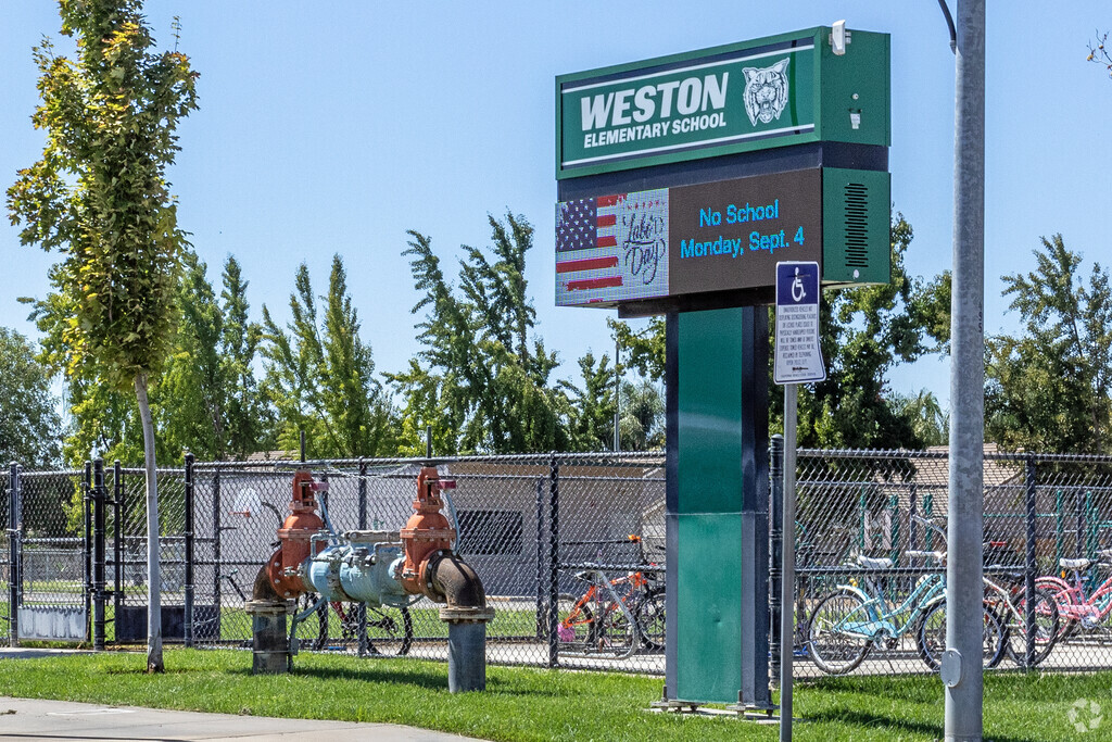 Weston Elementary School serves grades K-6 in Ripon.