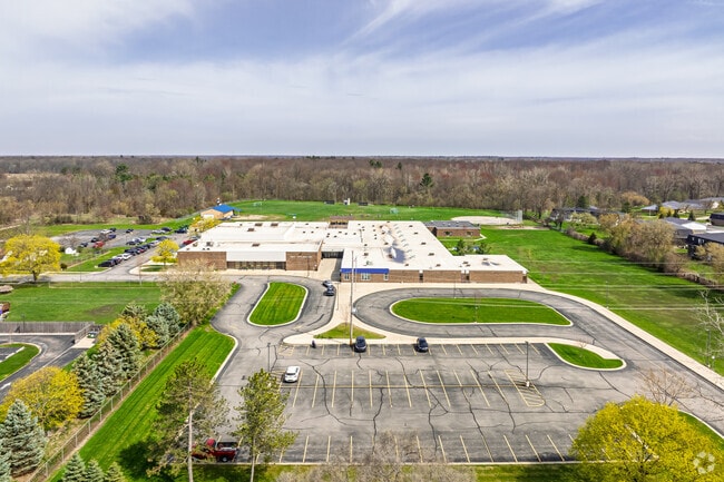 Marshall Greene Middle School has ample parking for parents during school events.
