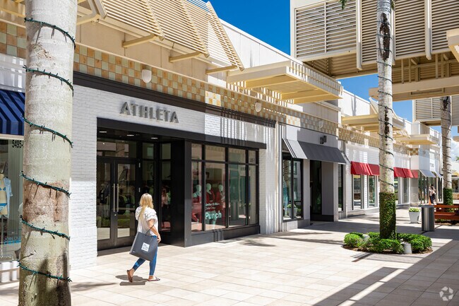 Villages of Monterey residents will find high end retailers at the nearby Waterside Shops.