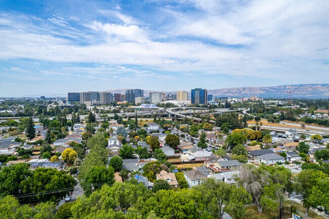 Downtown San Jose is a short drive from North Willow Glen.