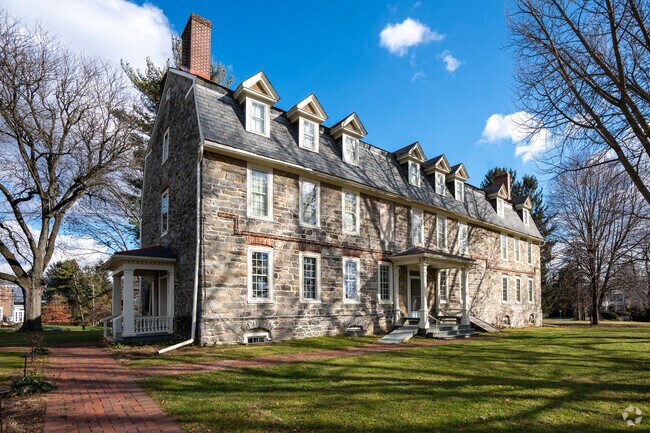 Historic Whitefield House in Tatamy is a landmark.