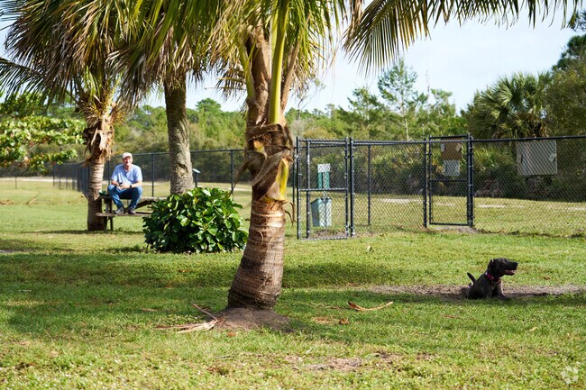 Haney Creek Park is just a short ride from Rio, offering a dog park and nature trails.