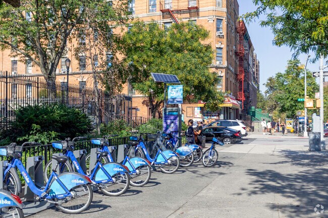 Moving around Astor Row is a little easier with Citibike.