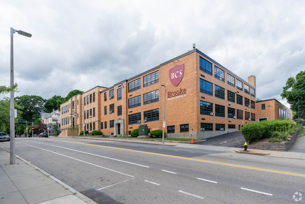 St. Clare high school is located in the Roslindale neighborhood.