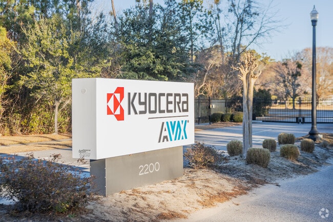 AVX Corporation is a manufacturing company and a large employer near Murrells Inlet.