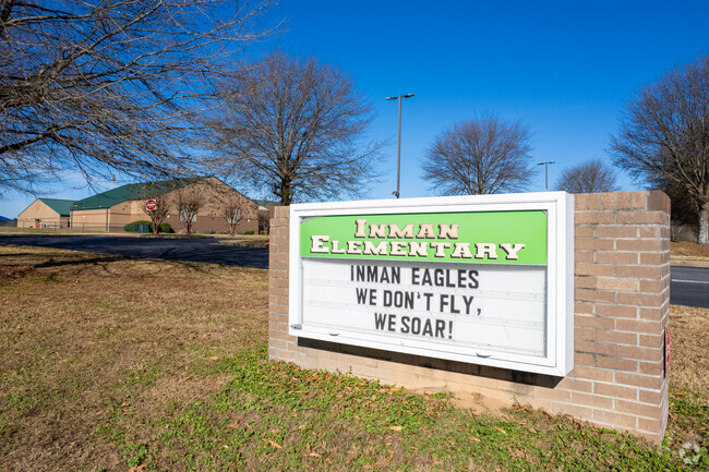 Inman Elementary School has an overall Niche Score of A.
