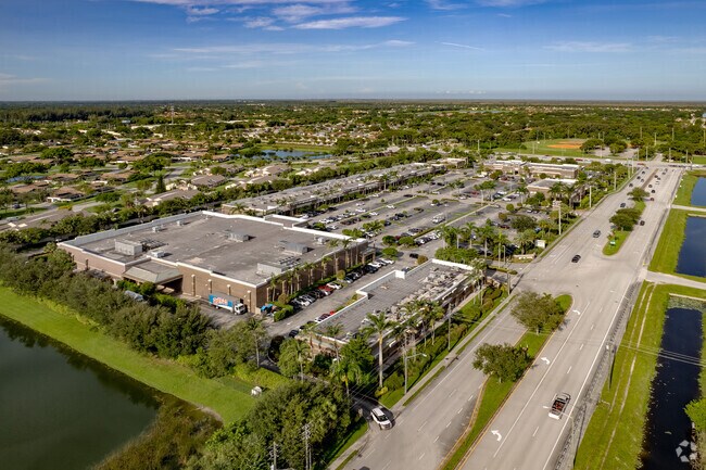 Bird's eye view of The Reserve at Boca Raton in the Whisper Walk neighborhood.