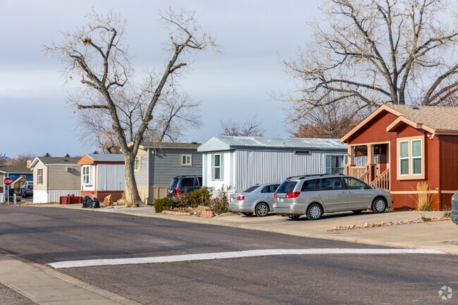 Mature trees frame neighborhood streets, and most roads end in cul-de-sacs in Alta Ridge.
