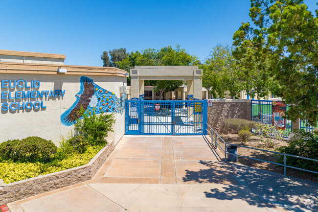 Euclid Elementary School serves students in the Teralta East neighborhood of San Diego.