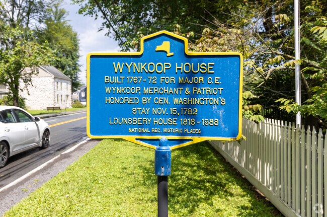 The Wynkoop House in Stone Ridge offers deep historical history.