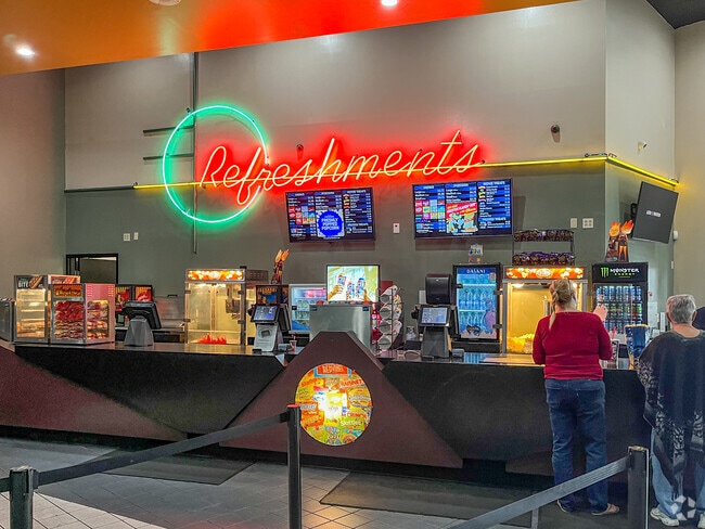 Regency Sterling Theater is a small retro theater in Barton neighborhood.