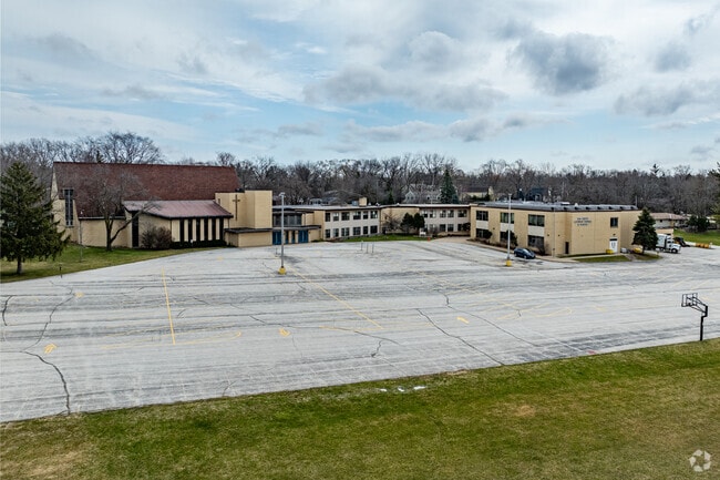 Students can enjoy the play area at Elm Grove Lutheran School.
