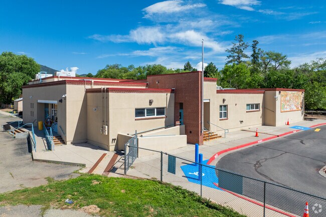 Students can attend Acequia Madre Elementary which earned a B-plus from Niche.