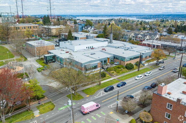 Seattle World School is located in Seattle's Minor neighborhood.