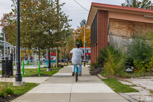 Meet friends in the neighborhood at local area parks and green spaces.