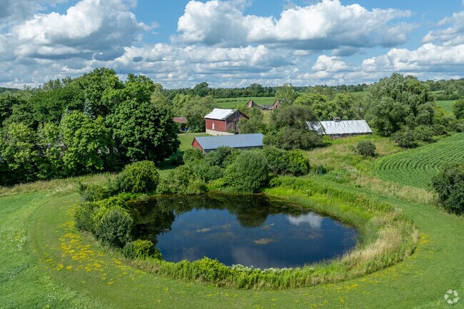 South Lansing has many farms producing local fruits and veggies.