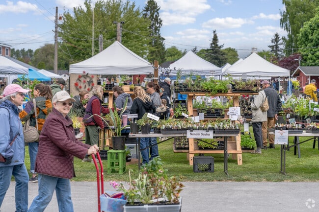 Conway residents attend Skagit Master Gardener Plant Fair every spring.
