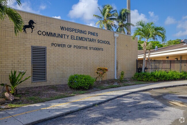 Whispering Pines Elementary School educates students in grades K-5 in Southwind Lakes.