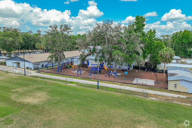 Hernando Christian Academy has a playground on-site for kids to enjoy during recess.