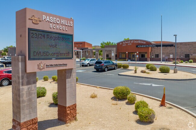 Welcome to Paseo Hills School in North Deer Valley, AZ.