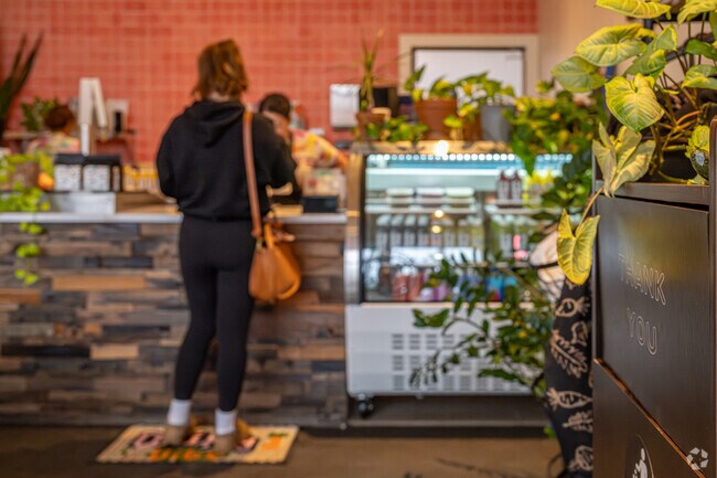 The Dripping Root is a popular juice and smoothie bowl spot in Hiawatha,