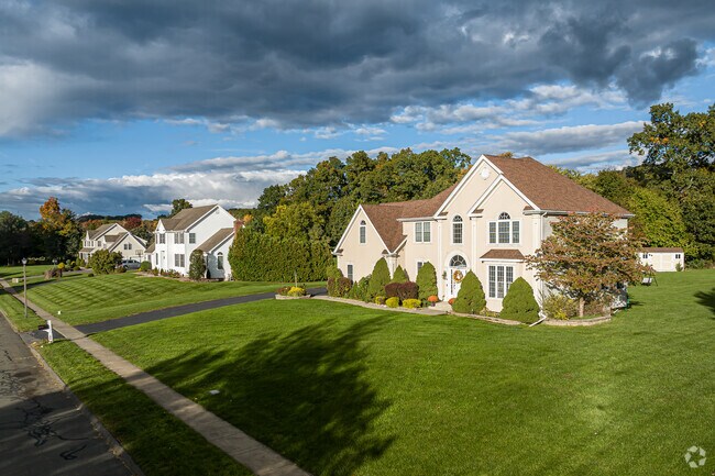 Large upscale houses are rapidly becoming the norm in East Southington.