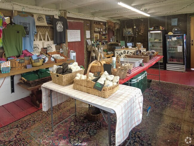 Many stores in East Eliot sell local, handcrafted goods.