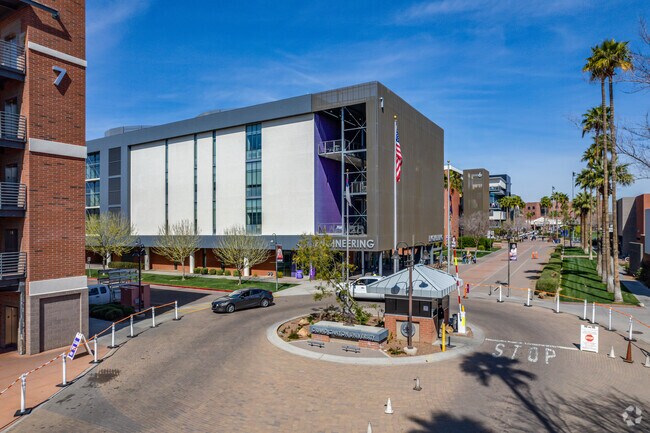 Grand Canyon University, in Grandview, has a large and modern campus.