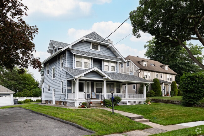 Cape Cod style homes are common in West End, New York.