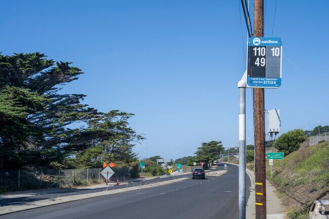 They're plenty of different options to get around the bay area in the Sharp Park neighborhood.