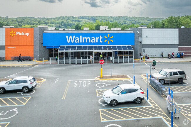 Preston residents drive just minutes to Norwich for groceries at Walmart.