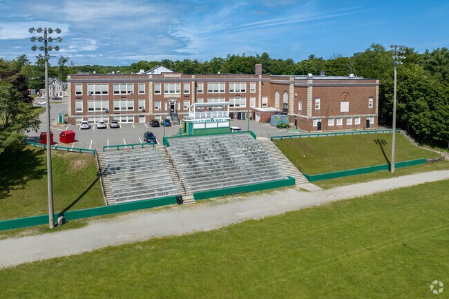 Get ready for game day at Frolio Middle School in Abington.