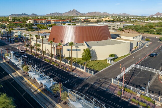 Children attending Central High School can easily take Phoenix public transportation to school.