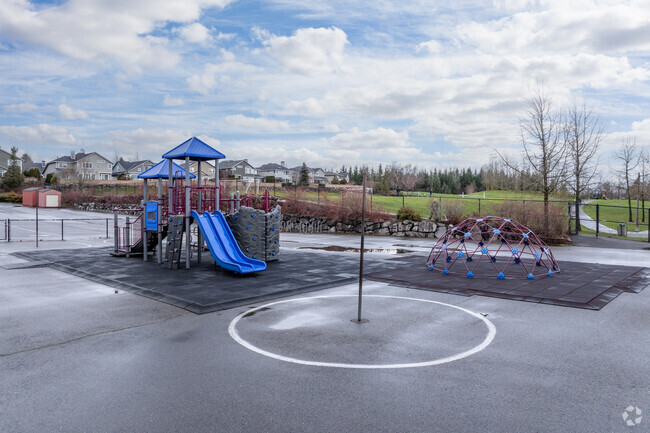 Cascade View Elementary School playground.