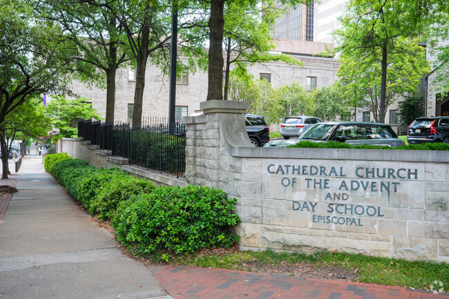 Advent Episcopal School has over 200 students.