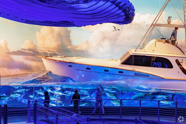 The Wonders of Wildlife Museum draws visitors from all around to the Mark Twain neighborhood.