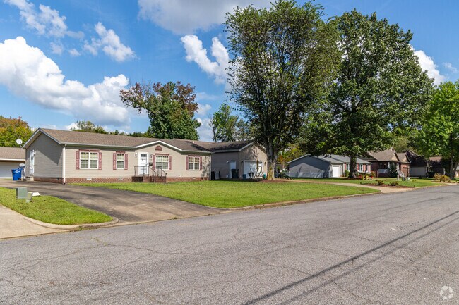 Ranch style homes of all shapes and sizes can be found in Rowlandtown.