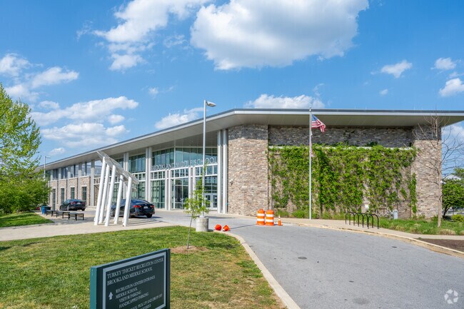Brookland Middle School gets a C+ from Niche, and is located right next to Turkey Thicket.